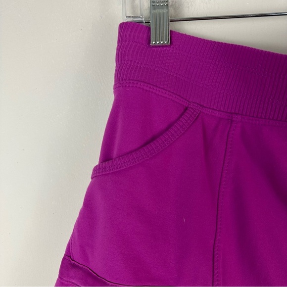 Athleta | Purple Pleated Side Tennis Skirt Workout Athletic Material Size Medium - Picture 2 of 4